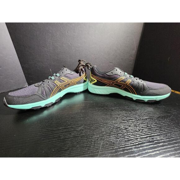 ASICS GEL-Venture 7 Black/Orange Pop Women's Running Shoes Size 8 Excellent‎ - Picture 5 of 8